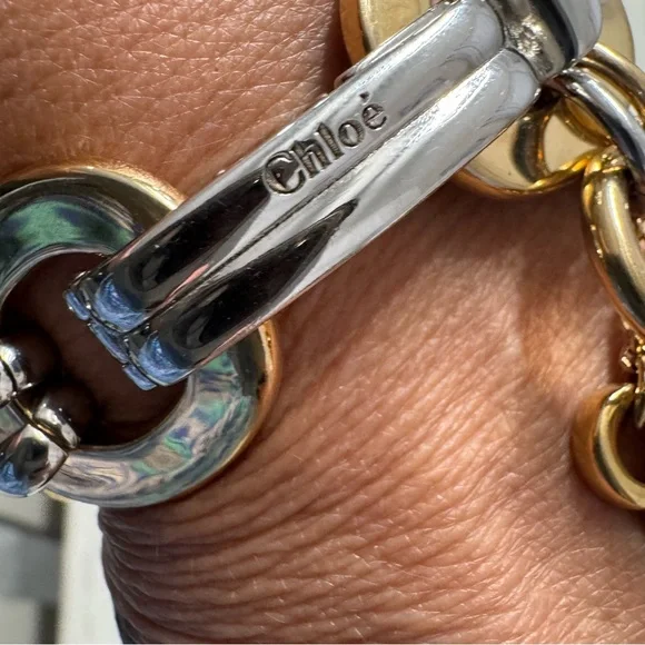 Chloe Gold and Silver Bracelet